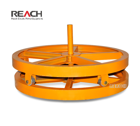 3,5,8,10 tons Upright Payoff Reel Turntable Device Cable Laying Bracket for Cable Laying Constructio